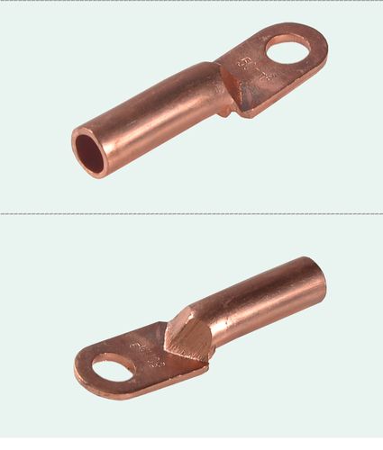 力能厂家热销dt-10mm2铜接线端子 铜鼻子 铜过滤电缆接头